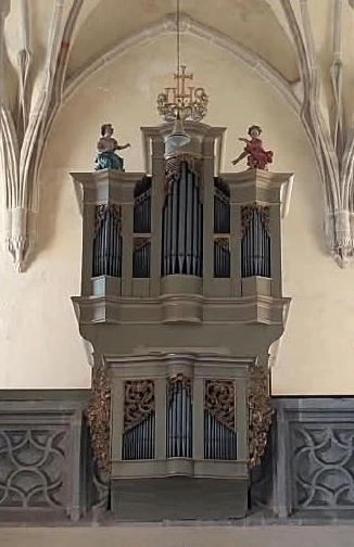 Dolní Dvořiště, sv. Jiljí &ndash; varhany