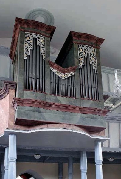 Fulnek, sv. Petra a Pavla (Děrné) &ndash; varhany