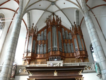 Český Krumlov, sv. Víta, velké varhany &ndash; varhany