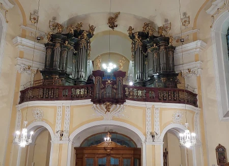 Nový Bor, Nanebevzetí P. Marie &ndash; varhany