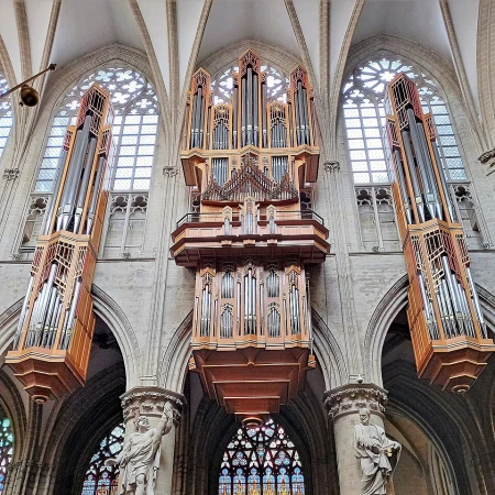 Brusel (BE), sv. Michaela &ndash; varhany