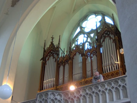 Brno, evang. kostel J. A. Komenského &ndash; varhany