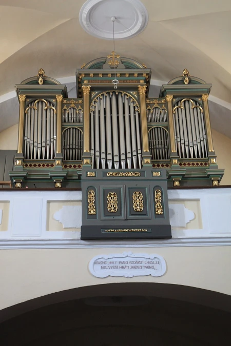 Moravičany, sv. Jiří &ndash; varhany