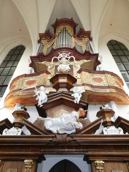 Želiv, Narození P. Marie, chorální varhany &ndash; varhany