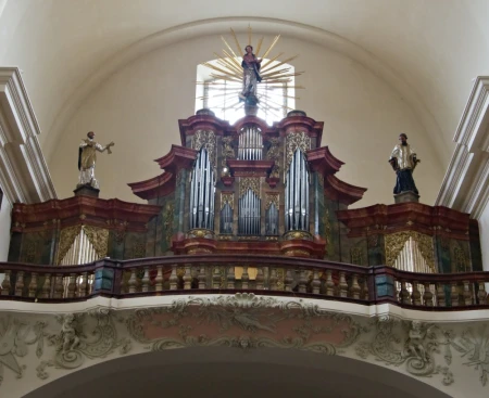 Klatovy, sv. Ignáce &ndash; varhany