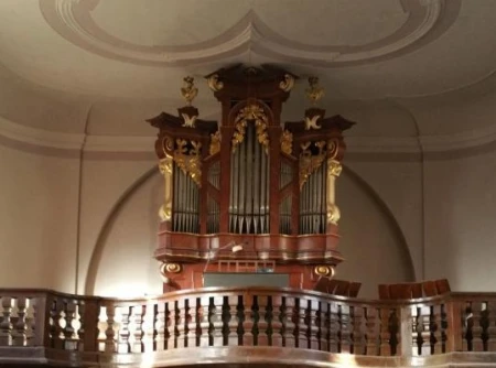 Manětín, sv. Jana Křtitele &ndash; varhany