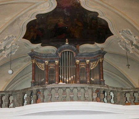 Nový Malín, Narození P. Marie &ndash; varhany