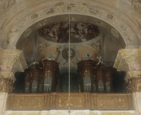 Prostějov, sv. Jana Nepomuckého &ndash; varhany