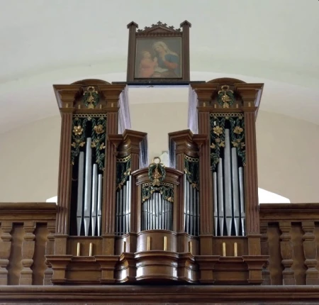 Staré Těchanovice, sv. Petra a Pavla &ndash; varhany