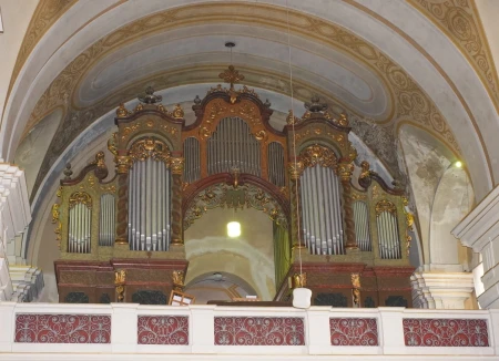 Tršice, Narození P. Marie &ndash; varhany