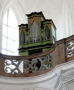 Zelená Hora, sv. Jana Nepomuckého &ndash; varhany