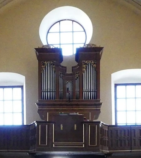 Znojmo, sv. Jana Křtitele &ndash; varhany